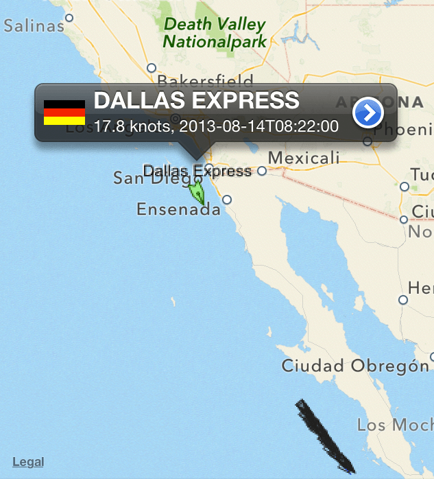 Dallas_Express_Abfahrt