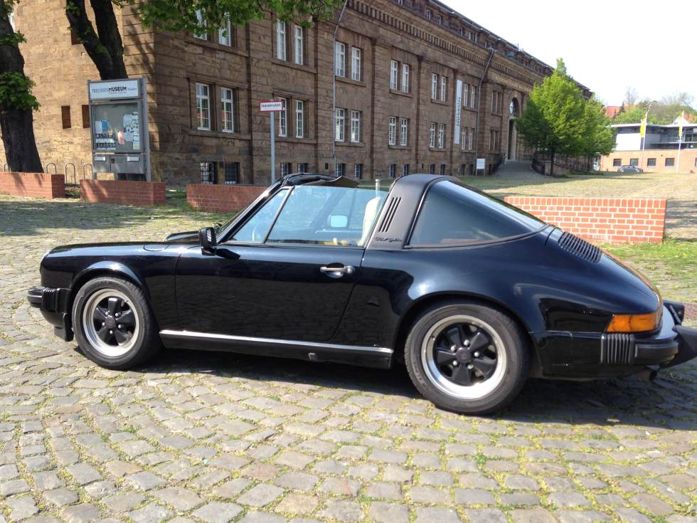 Der Targa heute nach dem Umbau auf deutsche Zulassungsvorschriften