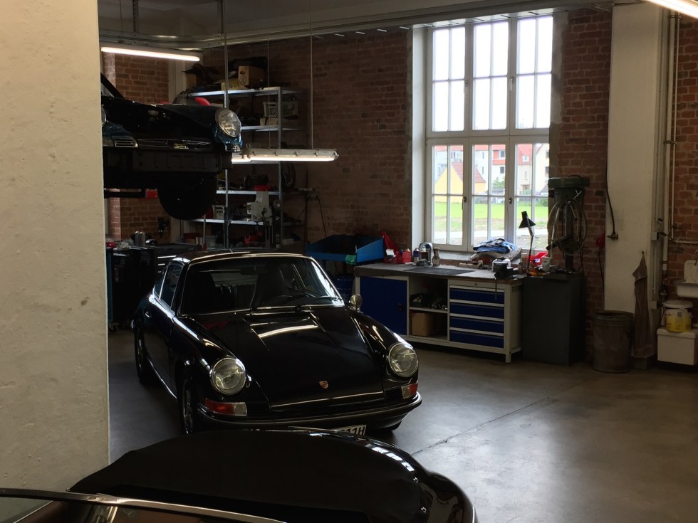 Zu Besuch bei meiner Ölklappe in der Werkstatt