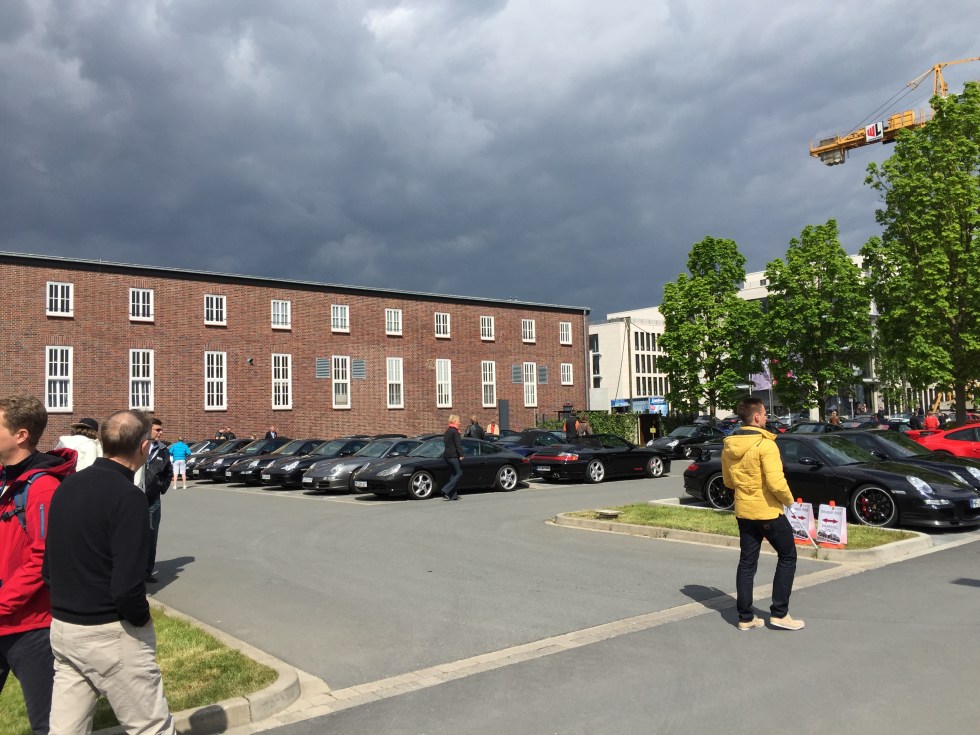 Das Treffen war mit etwa 600 Porsche sehr gut besucht